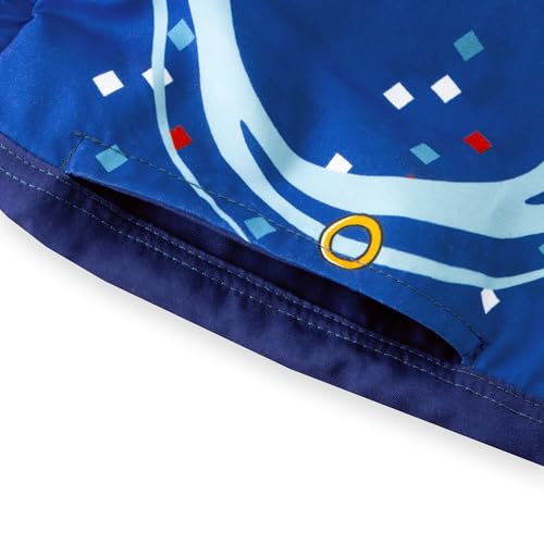 Sonic The Hedgehog Zwemshorts, Jongens Zwembroek Sonic, Kinder Zwemkleding, Blauw 122 - Image 9