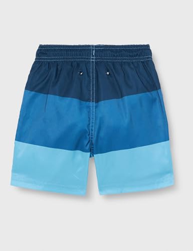 Playshoes Zwemshort voor jongens, strandshort, zwembroek, zwemkleding, Color Block Marine, 98-104 - Image 3