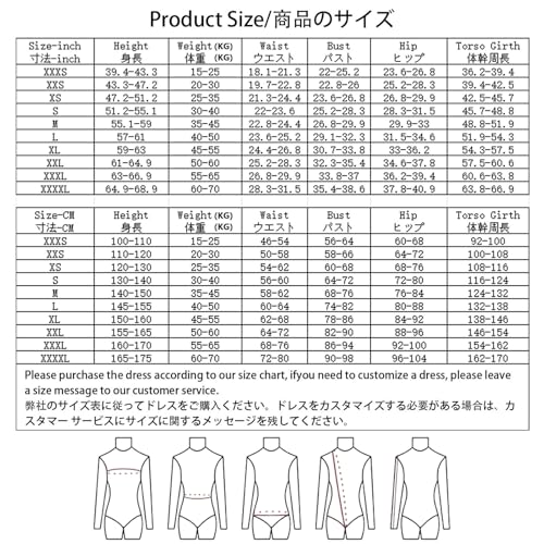 Ritmische Gymnastiek Turnpakjes, Dames Meisje Schaatskleding Hoge Elasticiteit Handgemaakt Juwelen Diamantlook Lange Mouw Wedstrijd Kunstschaatsen Jurk(3XS) - Image 4
