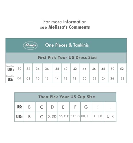 Anita Trendy Giraffe Yara Verstelbare Lengte Zwemmen Tankini Top (8480), Koffie, 90F - Image 5