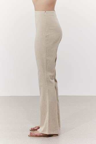 Gottex Terra strandbroek met hoge taille voor dames, cover-up badmode, natuurlijk, medium - Image 2