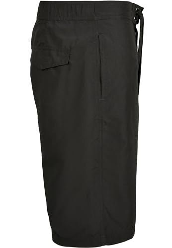 Urban Classics Heren Board Bermuda Shorts Zwembroek, zwart, L - Image 6