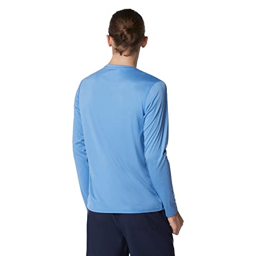 Speedo Mannen Uv zwemmen Shirt grafische lange mouw Tee Rash Guard, Vintage Palace Blauw, S - Image 3