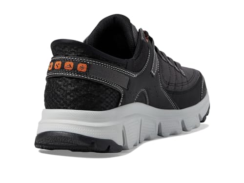 Skechers Heren Summits bij Hands Free Slip in, Grijs/Oranje, 47 EU - Image 5