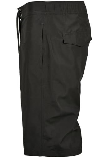 Urban Classics Heren Board Bermuda Shorts Zwembroek, zwart, L - Image 3