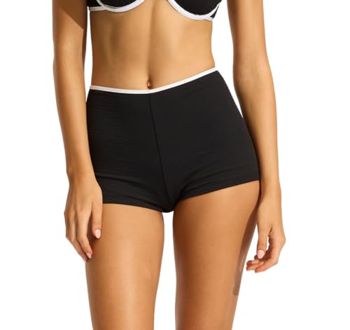 Seafolly Bikinibroekje voor dames, Beach Bound Zwart, 2