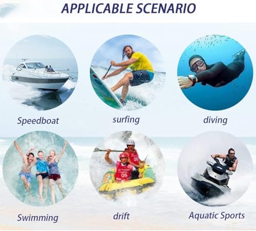 Heren Wetsuit, Ultra Stretch 5mm Neopreen One Piece Warme Zonnebrandcrème Wetsuit Frontrits Voor Watersporten Zwemkleding Lange Mouw, Voor Zwemmen/snorkelen/duiken/surfen, XL - Image 7