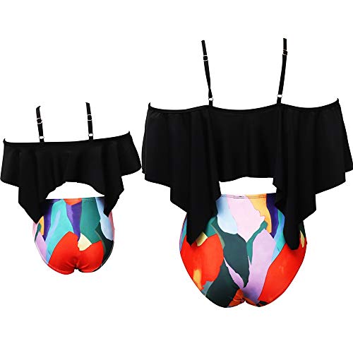 Familie Bijpassende Outfits Bikini Set Badpak Vrouwen Meisjes Badmode Nieuwe Kinderen Kind Vrouwelijke Zwemmen Badpakken - Image 2
