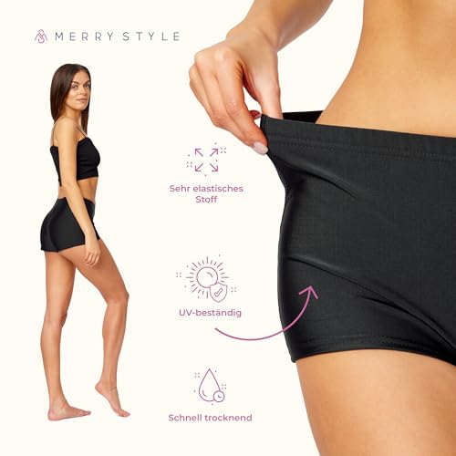 Merry Style Dames Shorts Bikinibroekjes Modell L23L1 (Zwart (9240), 38) - Image 3