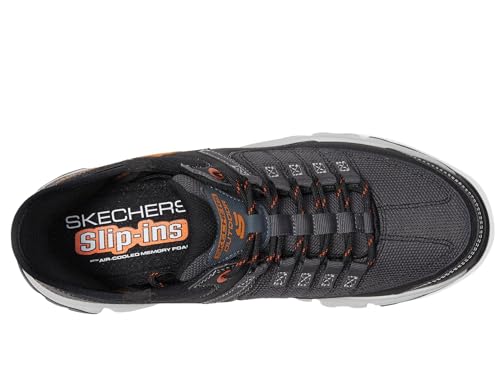 Skechers Heren Summits bij Hands Free Slip in, Grijs/Oranje, 47 EU - Image 2