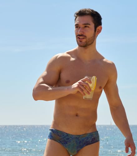 Kiniki Tan Through Zwemslip voor Heren - Azure - Image 6