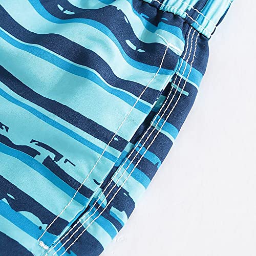 FedMois Zwembroek Zwemshorts voor Jongens Badmode, Hemelsblauw, 9-10 jaar - Image 4