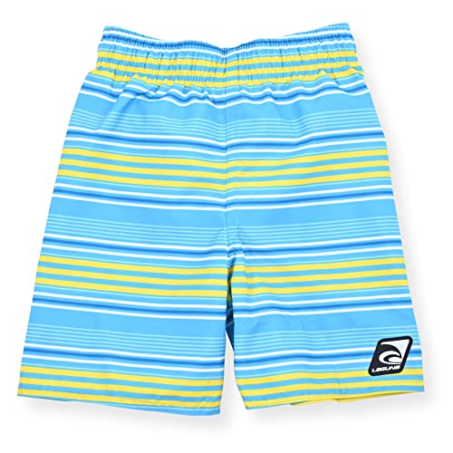 LAGUNA Jongens Rash Guard Badmode Set UPF 50+ Zonbescherming 2-delige zwemset zwembroek en shirt badpak, Blauwe atol (9948), 4 jaar - Image 2