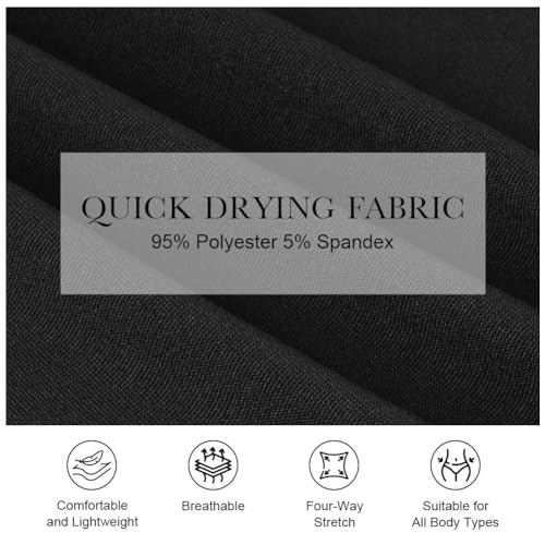 AUYAO Strandjurk voor dames, strandkleding en sarongs, zomer, bikini, rok, mouwloos, strandbadjurk met spaghettibandjes, lange losse en casual deken (zwart) - Image 3